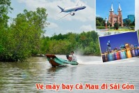 Vé máy bay Cà Mau đi Hồ Chí Minh