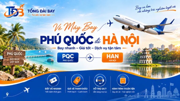 Vé Máy Bay Phú Quốc đi Hà Nội