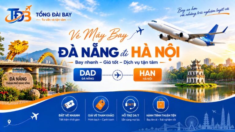 Vé máy bay Đà Nẵng đi Hà Nội