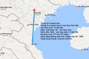 Vé máy bay Vinh đi Hà Nội