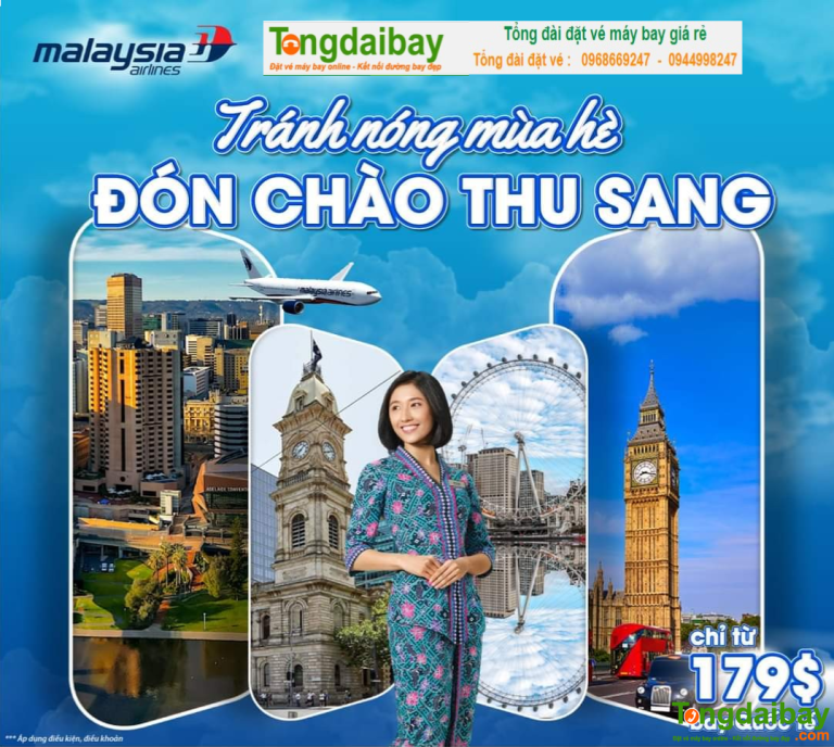 Khuyến mãi mùa thu bay Quốc tế